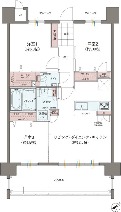 Bタイプ図面